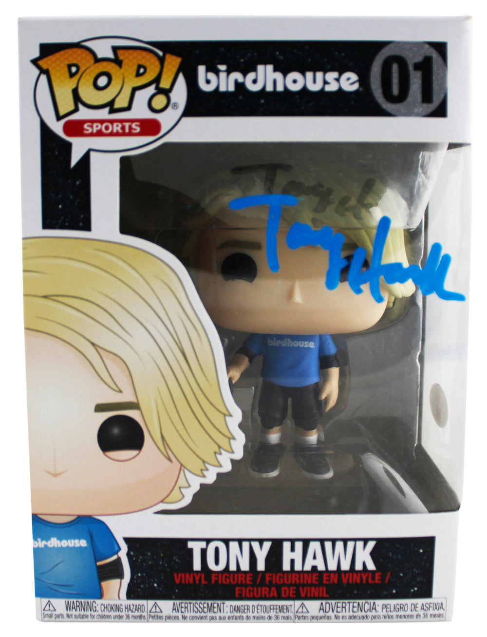 Tony Hawk Authentic Signed Birdhouse #01 Funko Pop Vinyl Figure JSA #CE80230