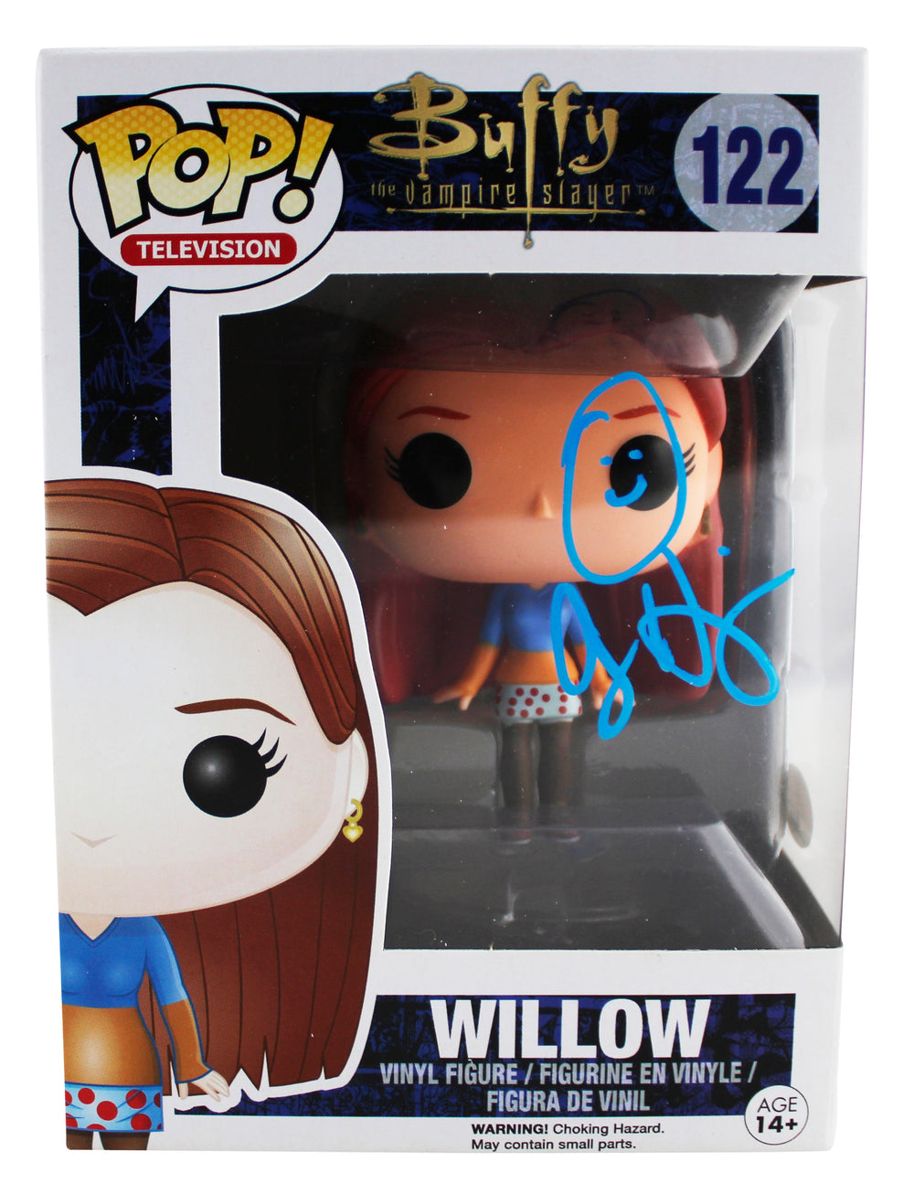 Alyson Hannigan Buffy Signed Willow #122 Funko Pop Vinyl Figure JSA #CE80249