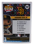 Padres Fernando Tatis Jr. Signed San Diego #107 Funko Pop Figure JSA #CE53111