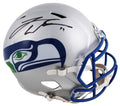 Seahawks Leonard Williams Signed 1983-01 TB F/S Speed Rep Helmet W/ Case BAS Wit