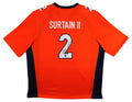 Broncos Patrick Surtain II Authentic Signed Orange Nike Game Jersey BAS Witness