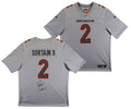 Broncos Patrick Surtain II Authentic Signed Gray Nike Game Jersey BAS Witnessed