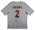 Broncos Patrick Surtain II Authentic Signed Gray Nike Game Jersey BAS Witnessed