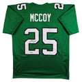 LeSean McCoy Authentic Signed Kelly Green Pro Style Jersey BAS Witnessed