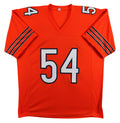 Brian Urlacher Authentic Signed Orange Pro Style Jersey Autographed BAS