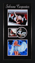 Sabrina Carpenter Signed & Framed Man's Best Friend Cd Insert W/ Disk PSA/DNA