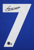 Vladimir Guerrero Jr. Authentic Signed Blue Pro Style Framed Jersey BAS 2