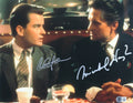 Michael Douglas & Charlie Sheen Wall Street Signed 11x14 Framed Photo BAS Wit