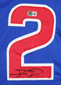 Sammy Sosa Authentic Signed Blue Pro Style Jersey Autographed BAS Witnessed 3