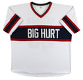 Frank Thomas Authentic Signed White Throwback Pro Style Jersey BAS Witnessed