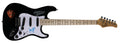 George Strait Authentic Signed Glarry Black Electric Guitar JSA #AK83191