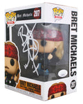 Bret Michaels Poison Authentic Signed Bret Michaels #207 Funko Pop Figure JSA