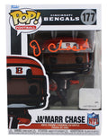 Bengals Ja'Marr Chase Authentic Signed #177 Funko Pop Vinyl Figure BAS Witnessed