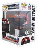 Bengals Ja'Marr Chase Authentic Signed #177 Funko Pop Vinyl Figure BAS Witnessed