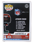 Bengals Ja'Marr Chase Authentic Signed #177 Funko Pop Vinyl Figure BAS Witnessed