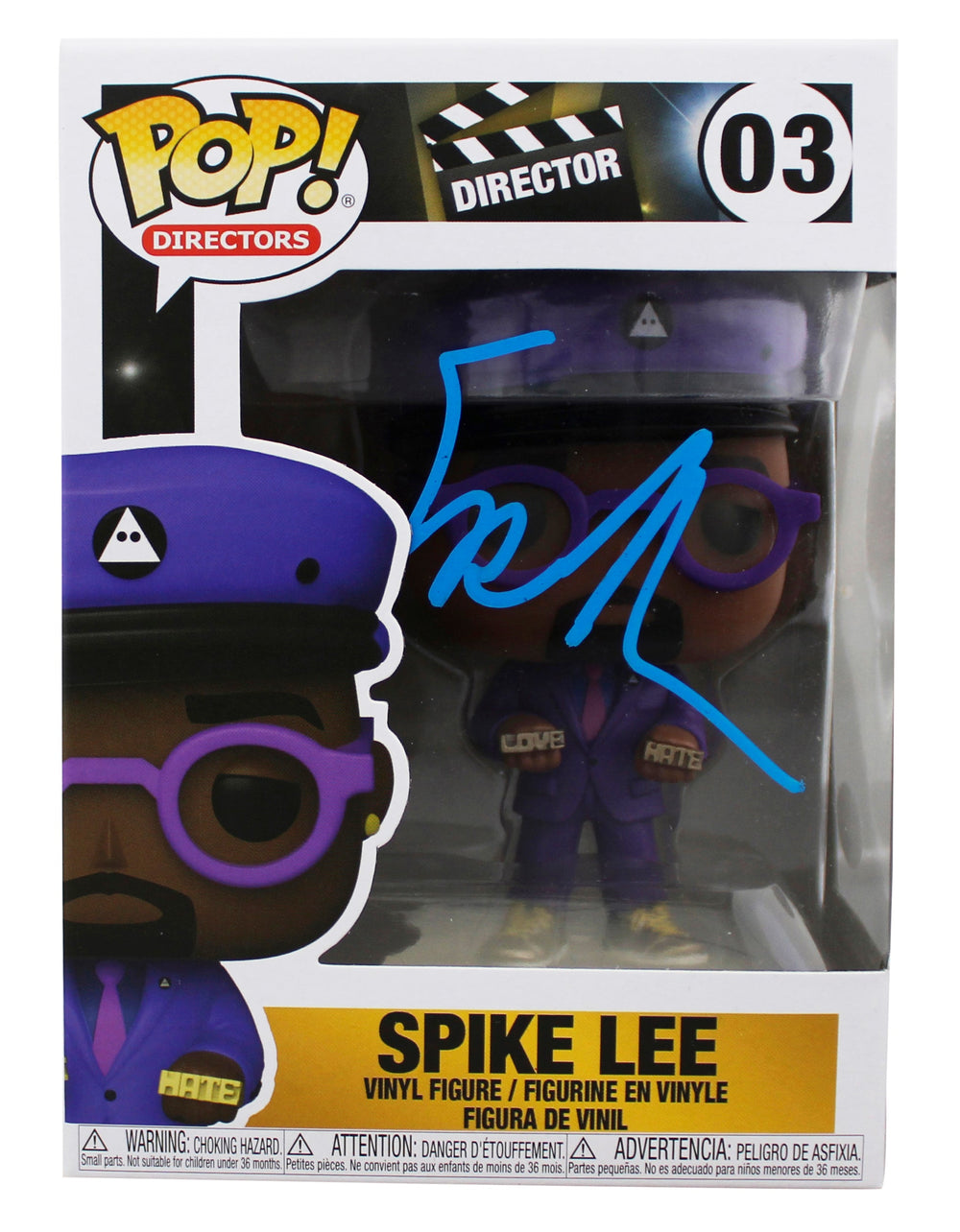 Spike Lee Authentic Signed Director #03 Funko Pop Vinyl Figure JSA #CD80395