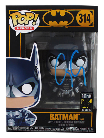 George Clooney Batman & Robin Signed Batman #314 Funko Pop Figure BAS #BQ48267