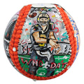 Saints Drew Brees Signed Charles Fazzino Artwork Baseball Fanatics #WN55913416