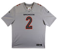 Broncos Patrick Surtain II Signed Gray Nike Game Jersey BAS Witnessed #4W209508