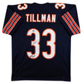 Charles Tillman "Peanut Peanut" Signed Navy Pro Style Jersey BAS Wit #4W645196