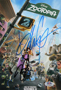 Ke Huy Quan & Byron Howard Zootopia 2 Signed 8x10 Framed Photo PSA/DNA #AQ49201