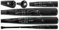 Shohei Ohtani & Aaron Judge "WS Debut" Signed Chandler Bat LE #1/10 MLB Fanatics