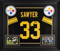 Jack Sawyer Authentic Signed Black Color Rush Pro Style Framed Jersey BAS Wit