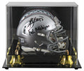 Ohio State Jack Sawyer "F*** Michigan" Signed Speed Mini Helmet W/ Case BAS Wit