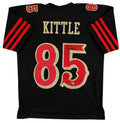 George Kittle Signed 2025 Rivalries Black Pro Style Jersey BAS Witnessed