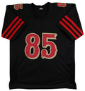 George Kittle Signed 2025 Rivalries Black Pro Style Jersey BAS Witnessed