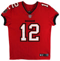 Bucs Tom Brady "7x SB Champ, 5x SB MVP" Signed Red Nike Elite Jersey Fanatics