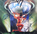 Van Halen (4) Eddie, Alex, Anthony & Hagar Signed 5150 Album Cover JSA #BB62237