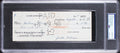 Dodgers Jackie Robinson Signed 3x8.15 1948 Check Auto Graded 10! PSA/DNA Slabbed
