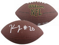 Steelers Kaleb Johnson Authentic Signed Wilson Super Grip Football BAS Witnessed