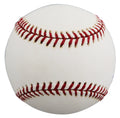 D-Backs Randy Johnson "WS MVP" Signed 2001 WS Logo OML Baseball BAS #BW88063