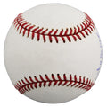 D-Backs Randy Johnson "WS MVP" Signed 2001 WS Logo OML Baseball BAS #BW88062