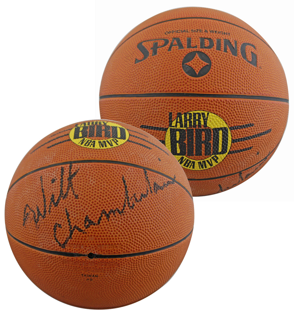 Lakers Wilt Chamberlain Authentic Signed Spalding  Basketball PSA/DNA #AO04398