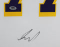 Lakers Luka Doncic Signed White Nike Swingman Framed Jersey PSA/DNA #AQ49100