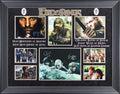 LOTR (5) Wood, Astin, Mortensen, Rhys-Davies & Bloom Signed Framed Display BAS