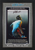 Kevin Bacon Footloose Authentic Signed 16x24 Framed Poster Autographed BAS