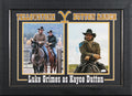 Luke Grimes Yellowstone Authentic Signed 8x10 Framed Photo JSA #CA36625