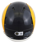 Rams Torry Holt Signed 1981-98 Throwback Speed Mini Helmet BAS Witnessed