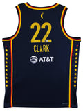 Fever Caitlin Clark Signed Navy Blue Nike Explorer Edition Jersey BAS #AE64586