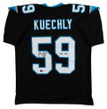 Luke Kuechly "HOF 26" Authentic Signed Black Pro Style Jersey BAS Witnessed