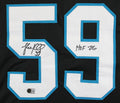 Luke Kuechly "HOF 26" Authentic Signed Black Pro Style Jersey BAS Witnessed