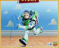 Tim Allen Toy Story Authentic Signed 8x10 Framed Horizontal Running Photo JSA