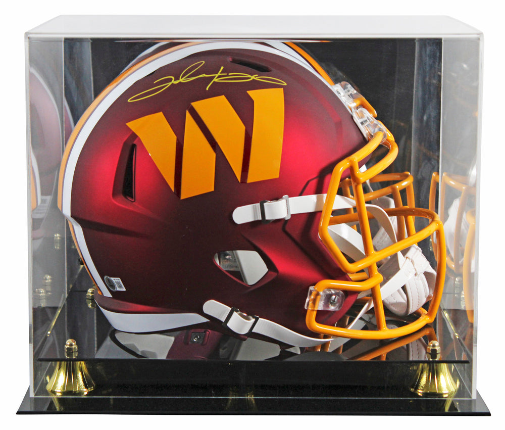 Clinton Portis Signed 2024 On-Field Alt F/S Speed Rep Helmet W/ Case BAS Witness
