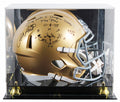 ND Rudy Ruettiger Signed F/S Speed Rep Helmet w/ Hand Drawn Play W/ Case JSA Wit