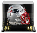 Patriots Wes Welker Authentic Signed Speed Mini Helmet W/ Case JSA Witnessed