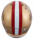 49ers Brock Purdy Authentic Signed Full Size Speed Proline Helmet BAS Witnessed